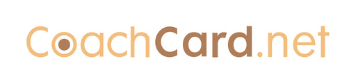 CoachCard.net embléma - fehér téma - fehér háttér - 1920x452 pixel - 150490 byte